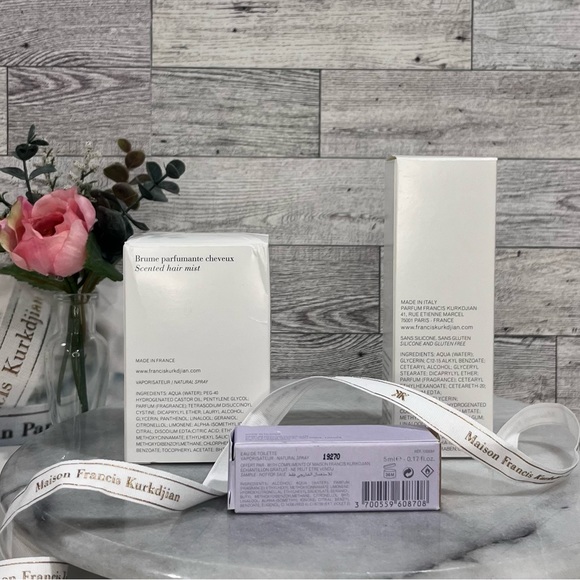 SOLD! Maison Francis Kurkdjian À la rose 3 piece bundle - Picture 3 of 11